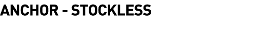  Anchor - Stockless