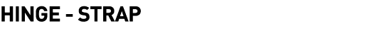  Hinge - Strap