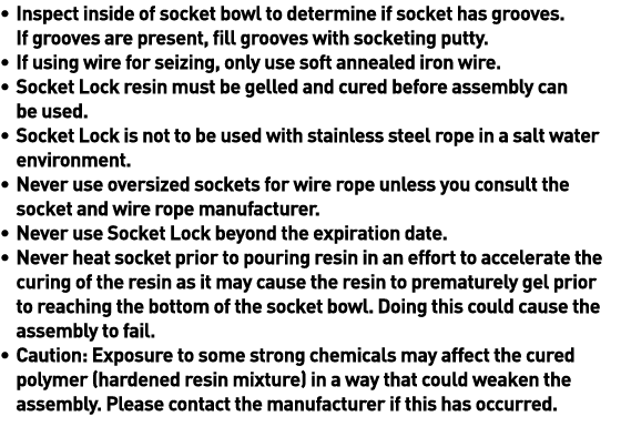    Inspect inside of socket bowl to determine if socket has grooves  If grooves are present, fill grooves with socket   