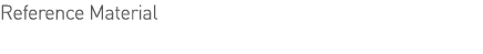 Reference Material