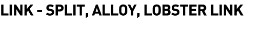  Link - Split, Alloy, Lobster Link