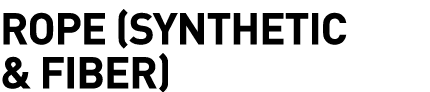  Rope (Synthetic & Fiber)