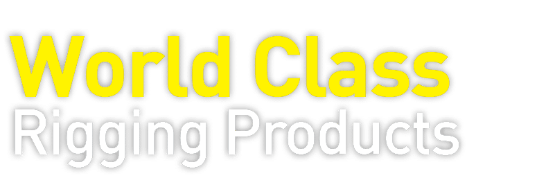 World Class Rigging Products
